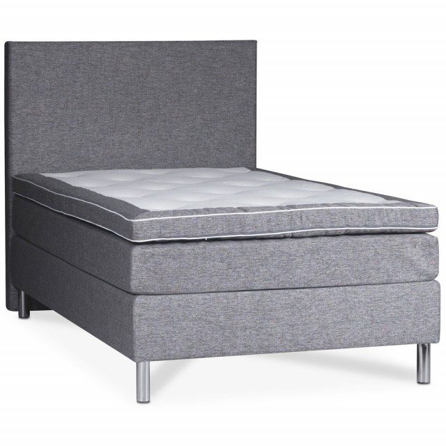 Hilton Deluxe Roma sängpaket 5-zons kontinentalsäng med sänggavel - Inari 22 - Beige, 90x200 cm 