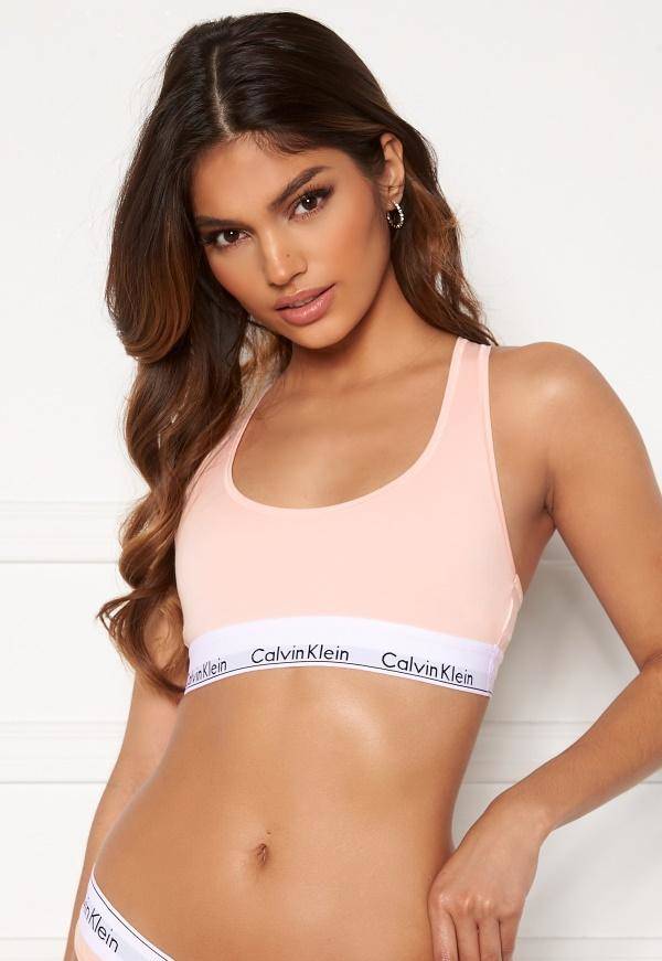 Calvin Klein Ck Cotton Bralette 2Nt Nymphs Thigh Xs (Övriga Bh i kategorin Bh)