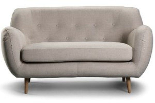 Boggie 2-sits soffa - Inari 26 - Gråbeige, Kallskum WE30 med silikonfibrer 