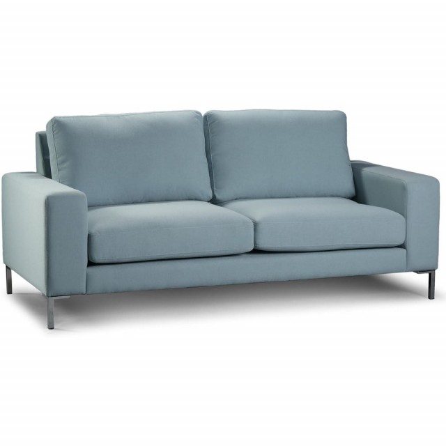 Teco 2-sits soffa - Inari 91 - Ljusgrå, Kallskum WE30 med silikonfibrer 
