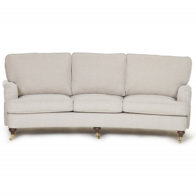 Howard Watford Deluxe 4-sits svängd soffa - Beige 