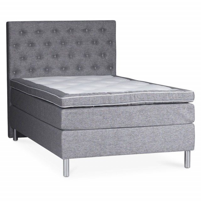 Hilton Deluxe Paris Sängpaket 5-Zons Kontinentalsäng Med Sänggavel - Inari 22 - Beige, 90 Cm (Sängar i kategorin Möbler)
