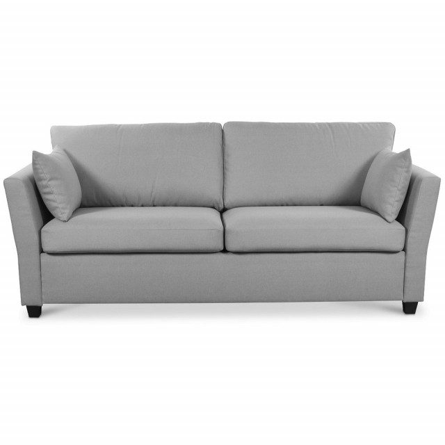 Eros 2-sits soffa - Inari 91 - Ljusgrå, Svarta 