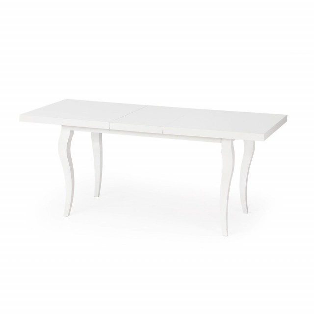 Lorens utdragbart matbord 160-240 cm - Vit Högglans 