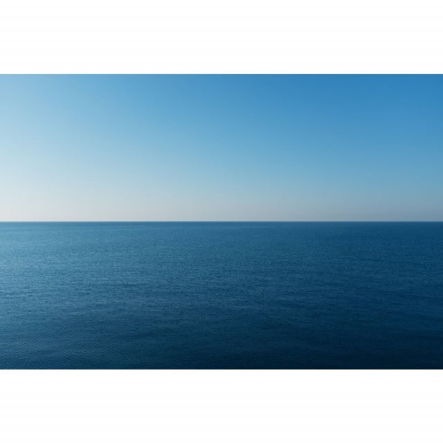 Glastavla Sea View - 120x80 cm 
