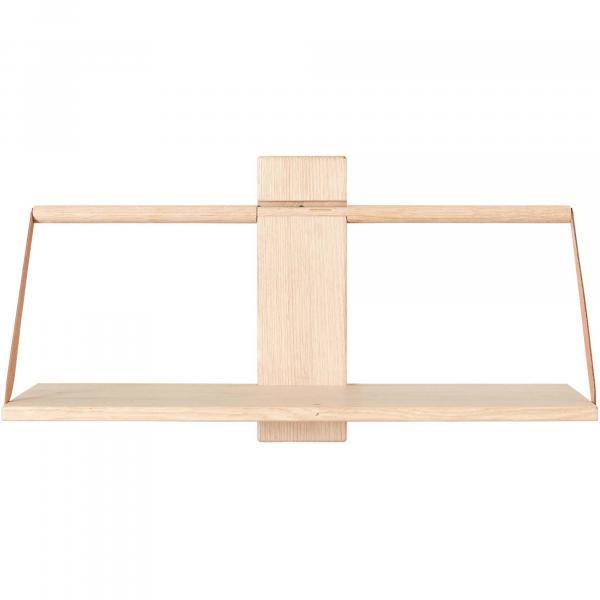 Andersen Furniture Wood Wall Shelf 60 X 25 X 32 Cm Large Oak (Hyllor i kategorin Möbler)