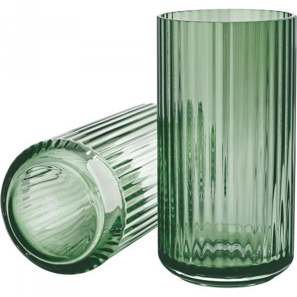 Lyngby Porcelæn Vas 20 Cm., Glas Copenhagen Green (Vaser & Krukor i kategorin Inredningsdetaljer)