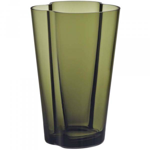 Iittala Aalto Vas 220 mm Mossgrön 