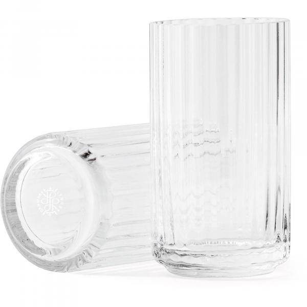 Lyngby Porcelæn Vas 31 Cm Glas Clear (Vaser & Krukor i kategorin Inredningsdetaljer)