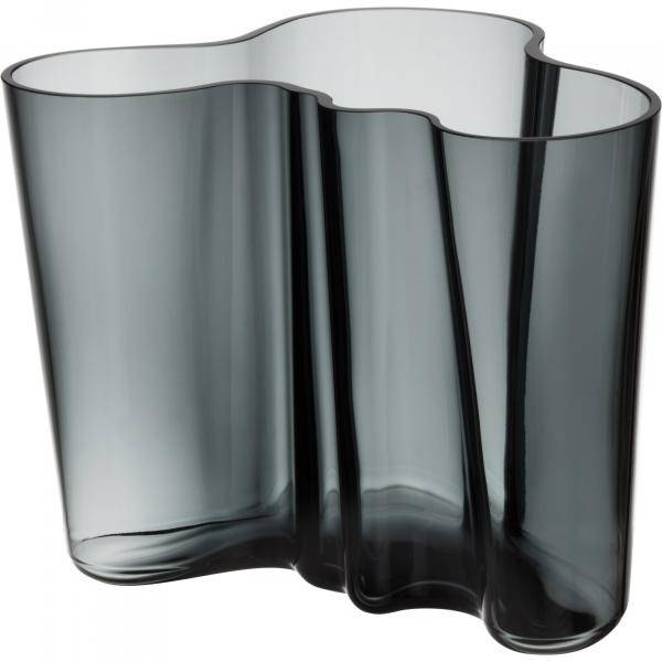 Iittala Alvar Aalto Collection vas 160 mm Mörkgrå 