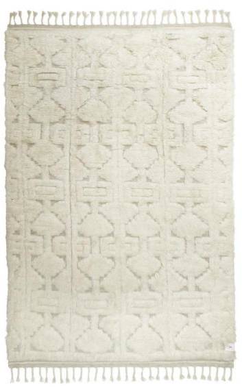 Casablanca White Ullmatta 170 X 230 Cm, Classic Collection (Mattor i kategorin Textilier)