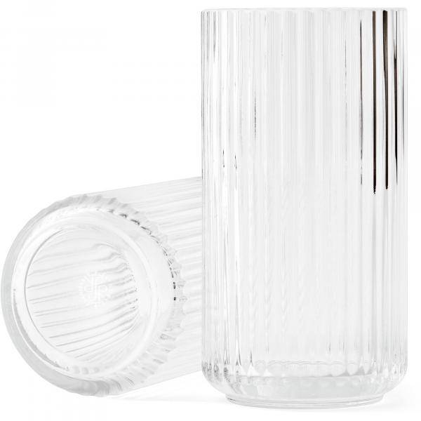 Lyngby Porcelæn Vas 20 Cm, Glas - Klar (Vaser & Krukor i kategorin Inredningsdetaljer)