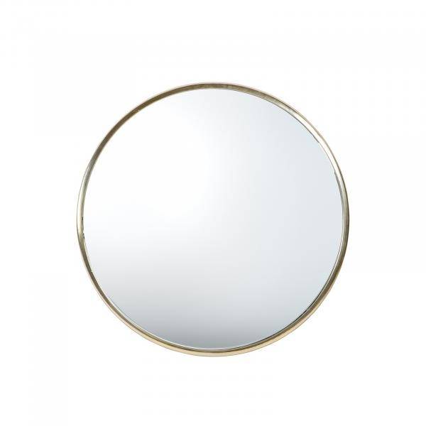 Circle Rund spegel guld 38 cm, Bloomingville 