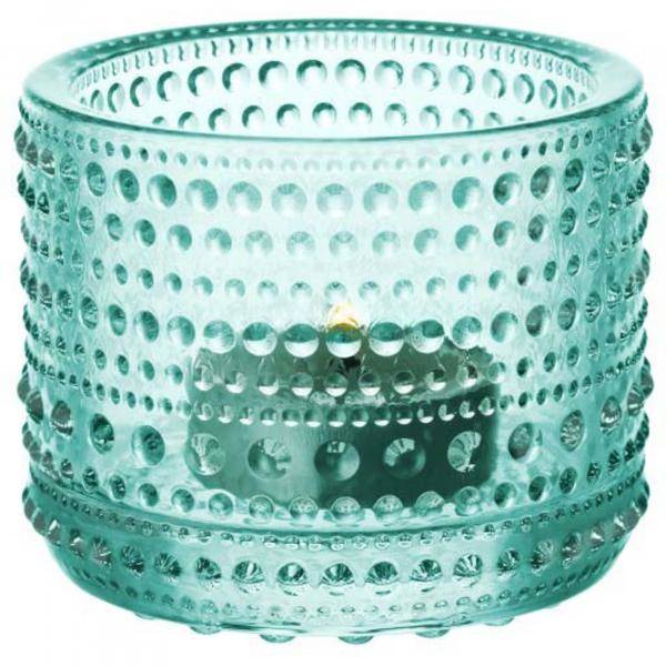 Iittala Kastehelmi Ljuslykta 64mm Vattengrön 