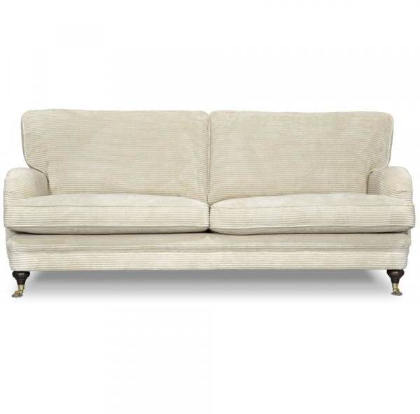 Howard Watford Deluxe 3-sits soffa - Beige manchester 