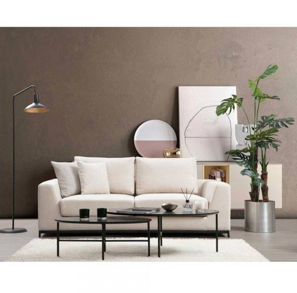 Line 3-sits soffa - Beige 