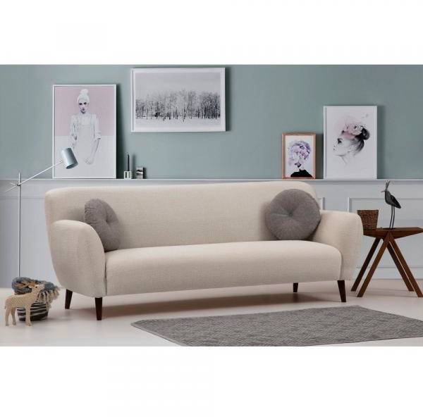 Enna 3-sits soffa - Beige 