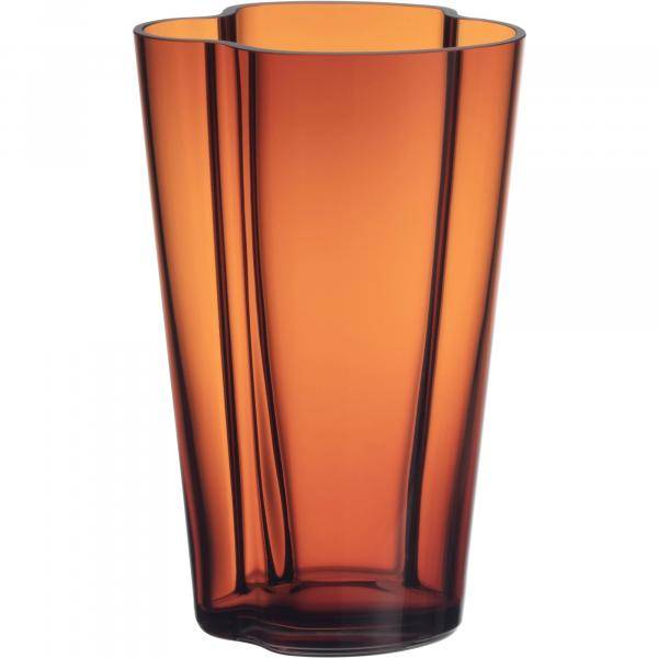 Iittala Aalto vas, 22 cm, koppar 