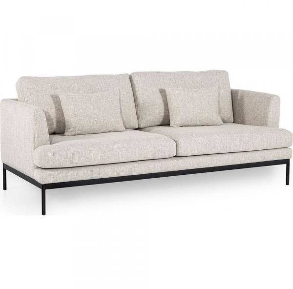 Pearl 2-sits soffa - Cream 