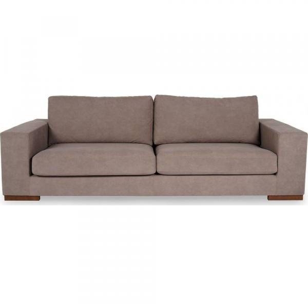 Neplus 3-sits soffa - Brun 