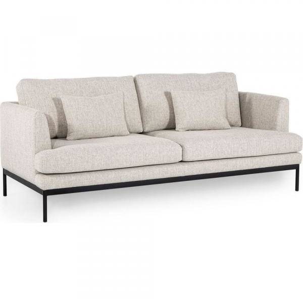 Pearl 3-sits soffa - Cream 