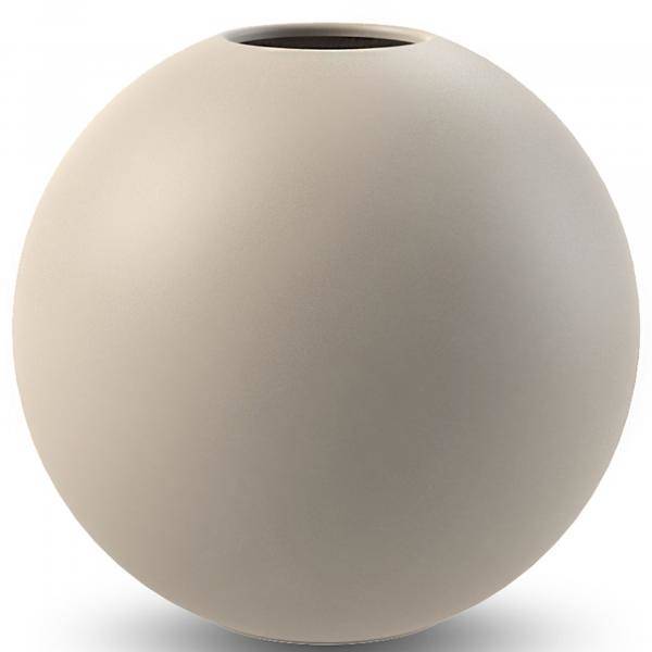 Cooee Design Ball vas, 10 cm, sand 