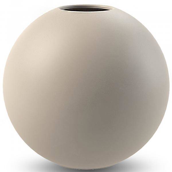 Cooee Design Ball vas, 20 cm, sand 