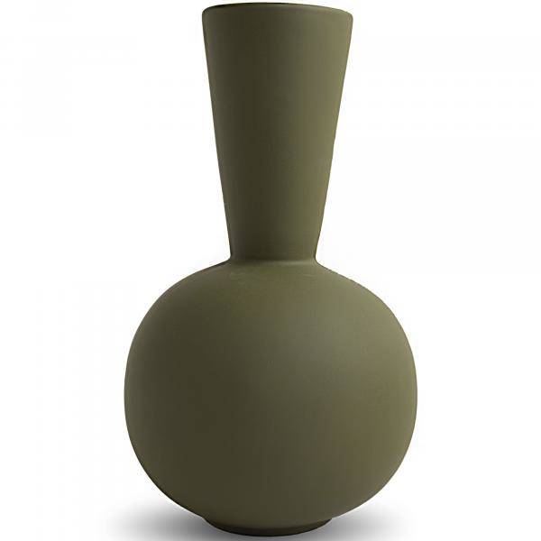 Cooee Design Trumpet vas, 30 cm, olive 