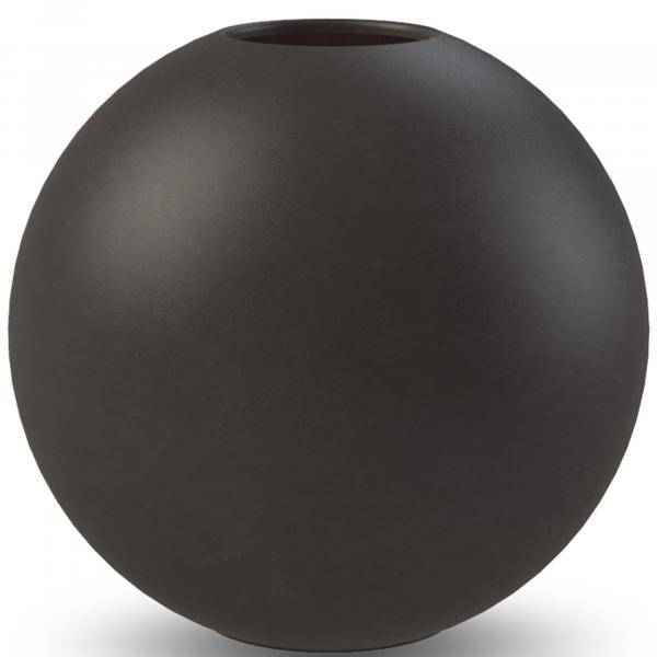 Cooee Design Ball vas, 20 cm, black 