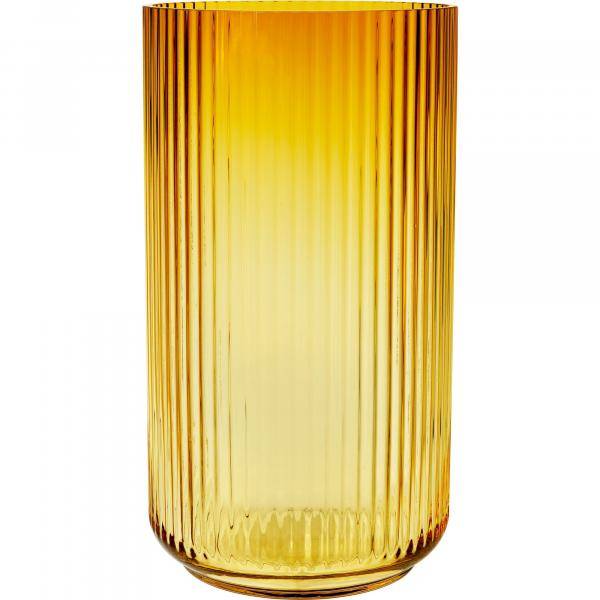 Lyngby Porcelæn Lyngbyvasen 38 cm, glas - amber 