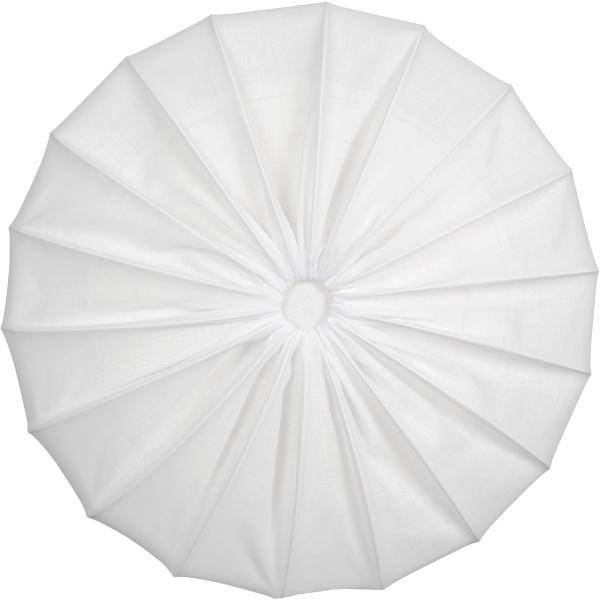 Watt & Veke Anna plafond, linne, 80 cm, vit 