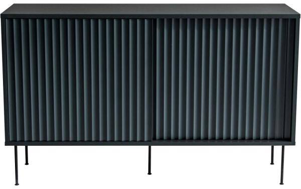 Yumi sideboard 132 cm - Antracit - Svart 