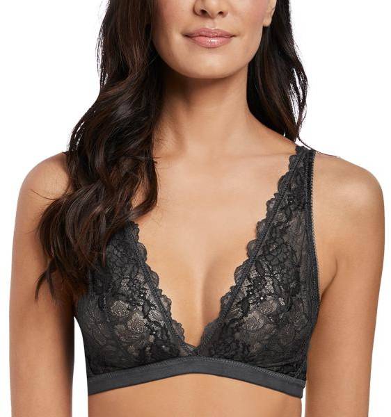 Wacoal BH Lace Perfection Bralette Svart Small Dam 