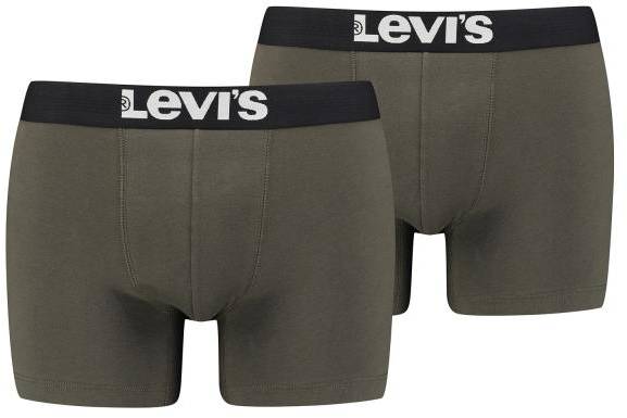 Levis Kalsonger 2P Base Boxer Khaki bomull Medium Herr 