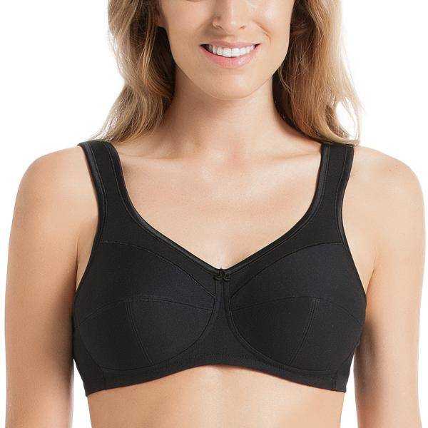 Anita BH Jana Comfort Soft Bra Svart B 75 Dam 