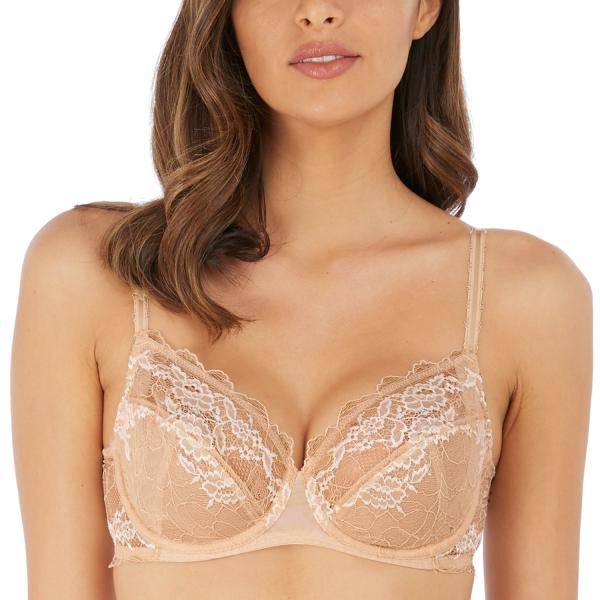 Wacoal BH Lace Perfection Average Wire Bra Beige B 75 Dam 