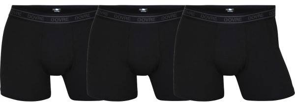 Dovre Kalsonger 3P Bamboo Boxer Tights Svart Small Herr 