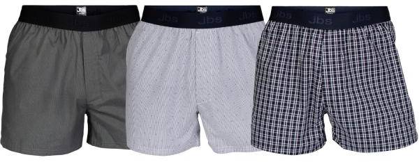 JBS Kalsonger 3P Organic Cotton Boxershorts Flerfärgad ekologisk bomull Small Herr 