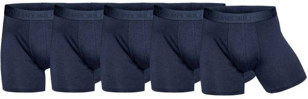 Panos Emporio Kalsonger 5P Bamboo Cotton Boxers Marin Small Herr 