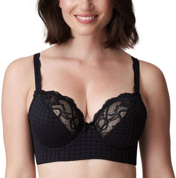 PrimaDonna BH Madison Deep Plunge Balcony Bra Svart C 75 Dam 