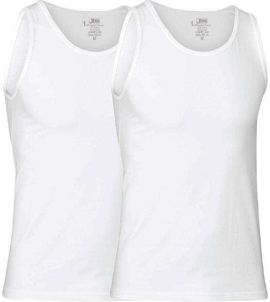 JBS 2P Bamboo Tank Top Vit Small Herr 