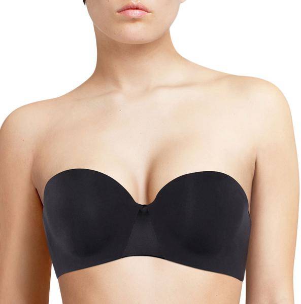 Chantelle BH Essentiall Bandeau T-shirt Bra Svart A 75 Dam 