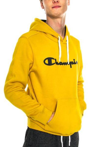 Champion Men Hooded Sweatshirt American Classic Senapsgul Medium Herr 