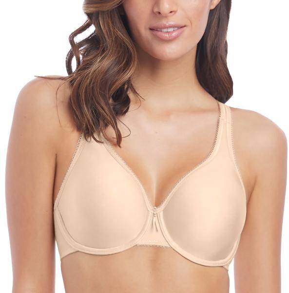 Wacoal BH Basic Beauty Full Figure Underwire Bra Beige polyamid C 75 Dam 