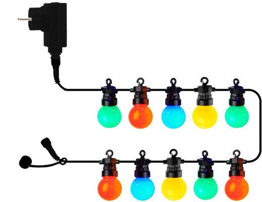 Lucas Startset 10L (Flerfärgad) (Dekorationslampor i kategorin Lampor)