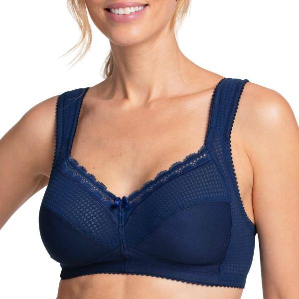 Miss Mary Diamond Soft Bra BH Mörkblå B 80 Dam 