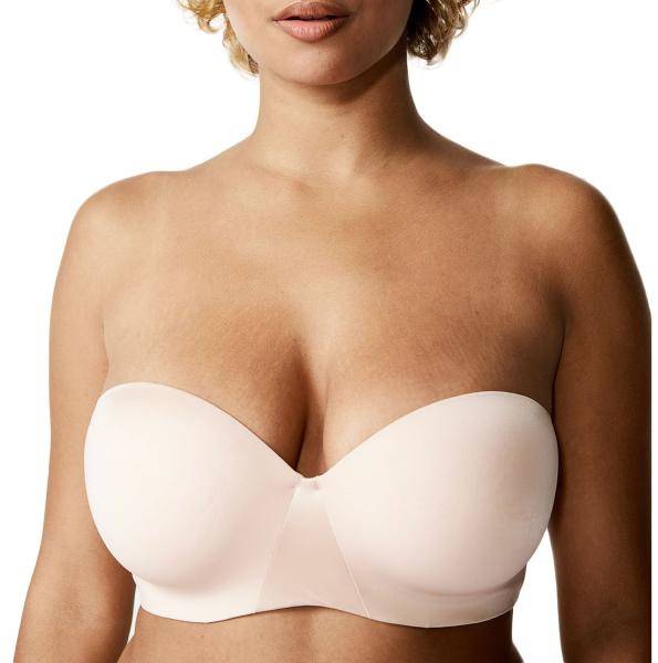 Chantelle BH Essentiall Bandeau T-shirt Bra Beige A 75 Dam 