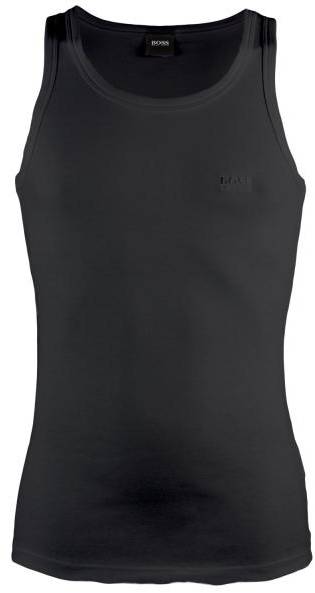 BOSS Original Tank Top Svart bomull Small Herr 