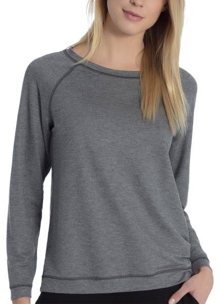 Calida Favourites Essentials Shirt Long Sleeve 937 Mörkgrå Small Dam (Övriga Pyjamasar i kategorin Pyjamasar)