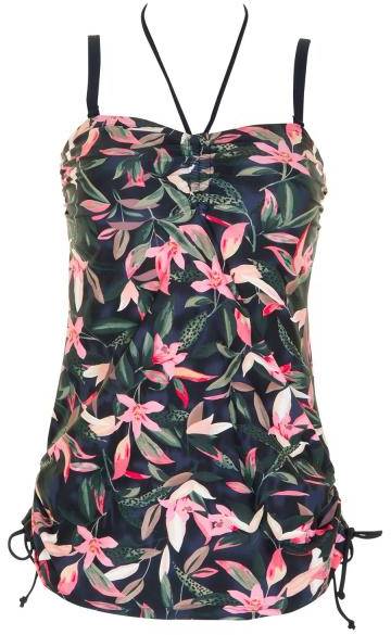 Missya Milano Tankini Blå/Rosa 38 Dam 